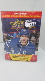 2020/21 Upper Deck Series 2 Hockey 12-Pack Blaster Box
