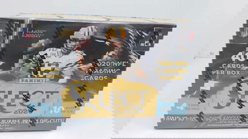 2020 Panini Select Football Mega Box (Purple Prizm Die-Cuts)