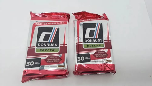 2021/22 Panini Donruss Soccer Hobby (2) packs
