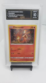 Charmander Black Star Promo with Swirl GMA 10