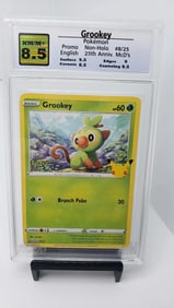 MG Cards 8.5 Grookey 25th anniversary