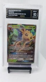 GMA 10 Leafeon GX Black Star Promo