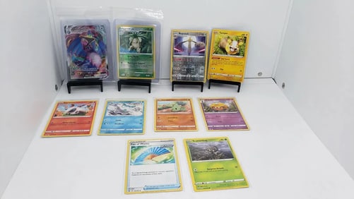 (10) TCG Pokemon Vmax, Exeggutor, Aegislash