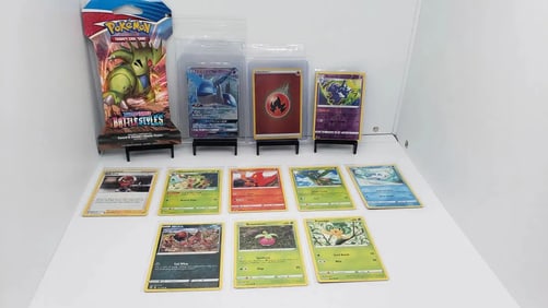 (12) TCG Pokemon Battle Styles pack, GX, Japanese, Holo Energy