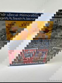 Sportkings 2021 Volume 2 Trading Card BLASTER Box [5 Packs + 1 Bonus Pack]