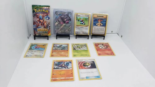 (10) TCG Pokemon XY Roaring Skies pack, EX, Evolutions