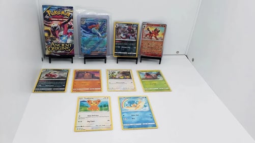 (10) TCG Pokemon XY Ancient Origins pack, EX