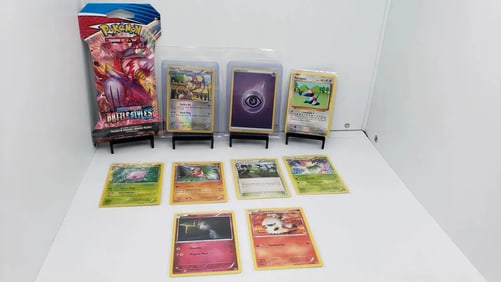 (10) TCG Pokemon Battle Styles pack, Ambipom Reverse Holo