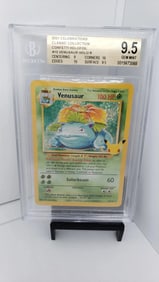 BGS 9.5 Venusaur Holo Celebrations