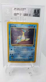 BGS 8.5 Lapras Holo Fossil