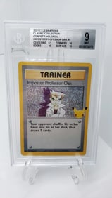 BGS 9 Imposter Professor Oak Celebrations Holo