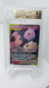 BGS 9.5 Togepi Cleffa Igglybuff GX Tag Team