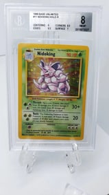 BGS 8 Nidoking Holo Base Set