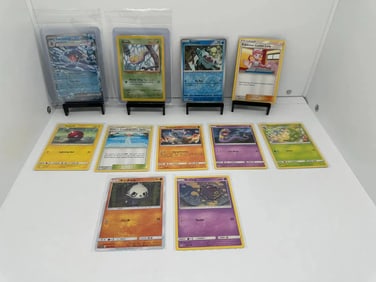 (11) TCG Pokemon EX, Base Set 2 vintage, Pokemon Center Lady