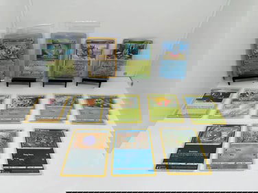 (12) TCG Pokemon EX, Jungle vintage