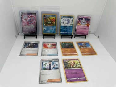 (10) TCG Pokemon V, Fossil vintage, Halloween