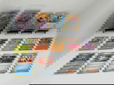 (13) TCG Pokemon EX, Fossil vintage, Pokemon Center Lady