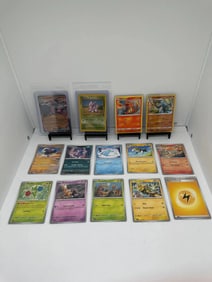 (14) TCG Pokemon EX, Base set 2 vintage, Charmander