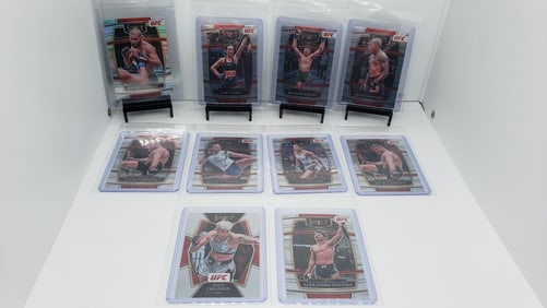 (10) UFC Khamzat Chimaev silver Brandon Moreno