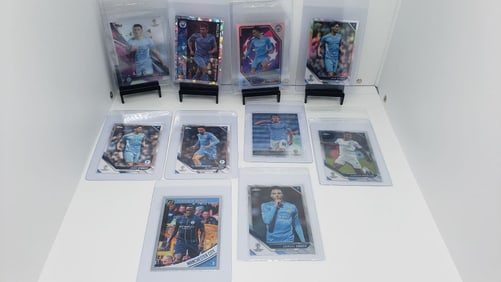 Man City Kevin De Bruyne short print Liam Delap