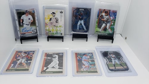 Tigers Bryant Packard autograph Matt Manning