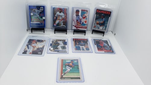 Rangers AJ Alexy rookie Glenn Otto Curt Wilkerson