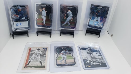 Tigers Daz Cameron rookie autograph Casey Mize