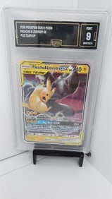 GMA 9 Pikachu and Zekrom GX Tag Team Team Up