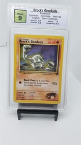 MG cards 9 Brocks Geodude Gym Challenge
