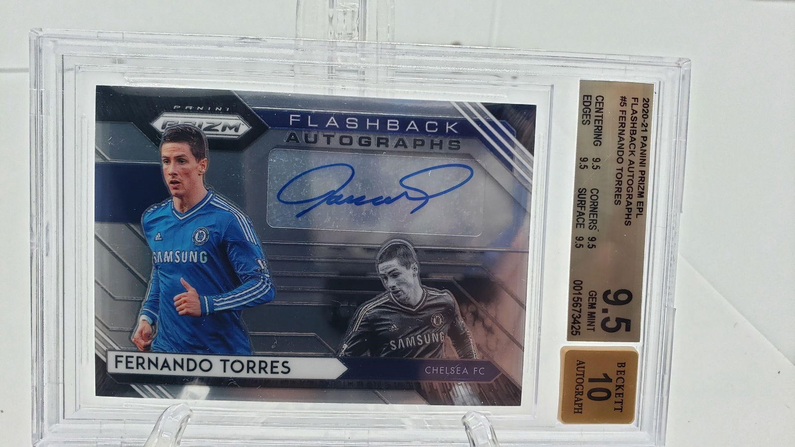 BGS 9.5/10 Fernando Torres Autograph Pop 2 (1 of 4)