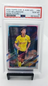 PSA 10 Jude Bellingham rookie #d /199