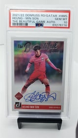 PSA 10 Heung Min Son Autograph Tottenham Pop 4