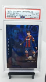 PSA 10 Lionel Messi Barcelona Argentina #d /99