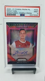 PSA 9 Mesut Ozil Aresenal Autograph #d /99 Pop 7