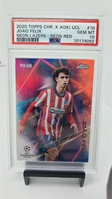 PSA 10 Joao Felix Barcelona Portugal #d #d /5