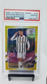 PSA 10 Cristiano Ronaldo Juventus #d /150 Pop 7