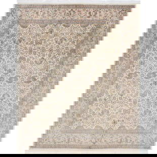 Hand Knotted New Transitional Heritage Wool Rectangle Beige Rug 8'1'' X 10'1'': A Pristine and Colorful Addition to Your Home: The Heritage Rug Collection Traditional Pakistan Persian Style and Oriental carpets from "Ar