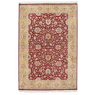 Traditional Heritage collection, Pakistan Wool Hand Knotted Rug - 5'7'' x 8'5'': ♥ A Pristine and Colorful Addition to Your Home: The Heritage Rug Collection ♥ Traditional Pakistan Persian Style and Oriental carpets from "Arteverk". Heritage rug collection are