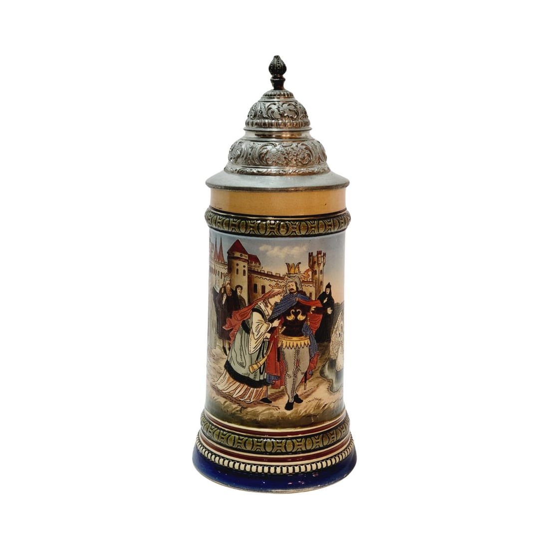 .5L, HR #417, Etched pottery stein (1 of 8)