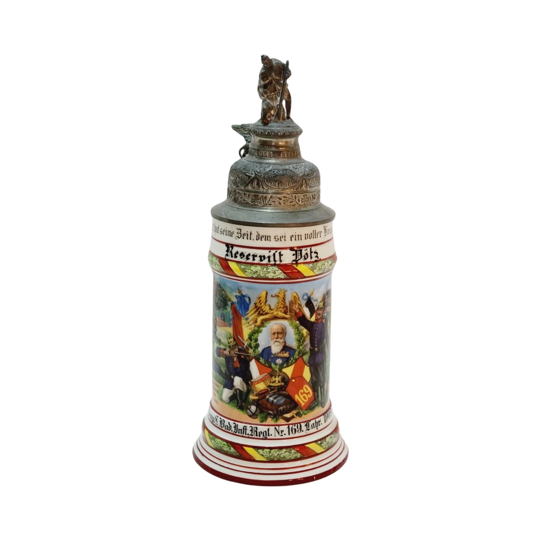 .5L, Regimental porcelain stein (1 of 9)