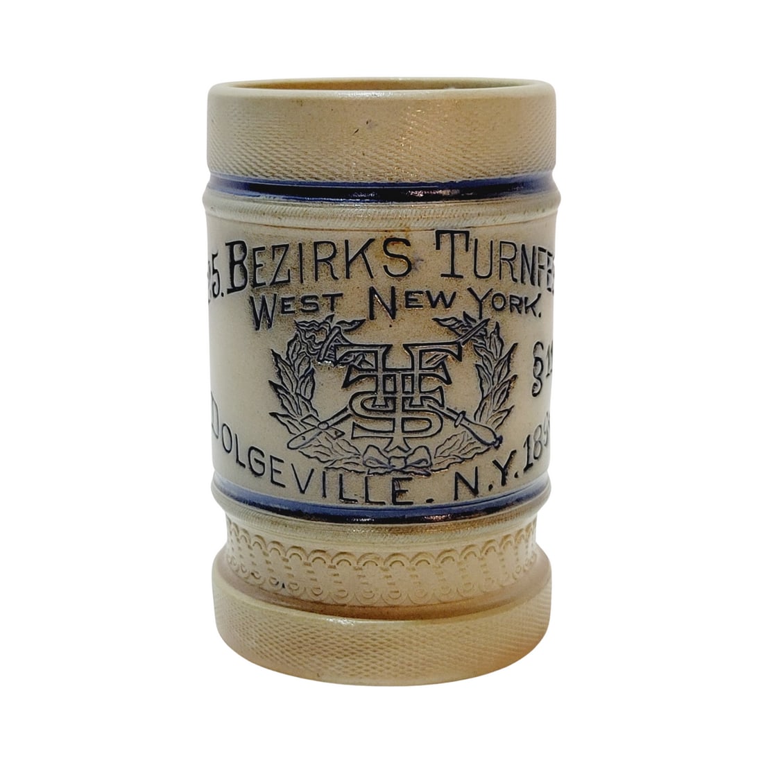 1/3L, Whites Utica #25, Etched stoneware stein (1 of 7)