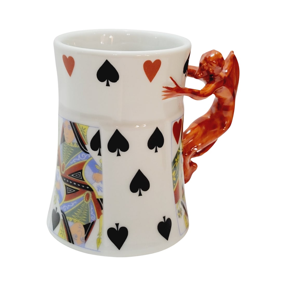Royal Bayreuth Devil & Cards, Print Over Glaze porcelain (1 of 7)