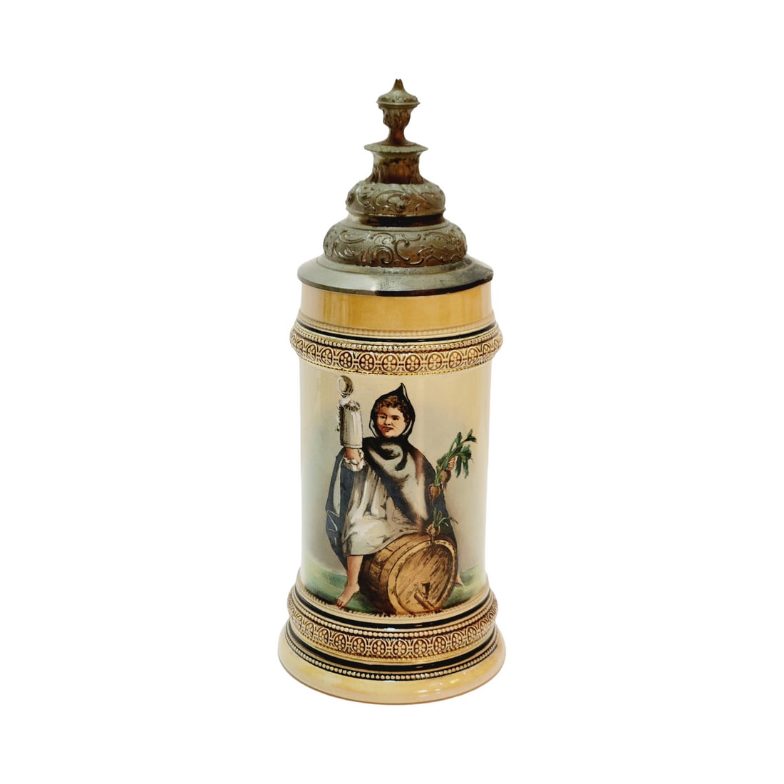 Marzi & Remy #28 Beer Stein, Munich Child on Barrel (1 of 9)
