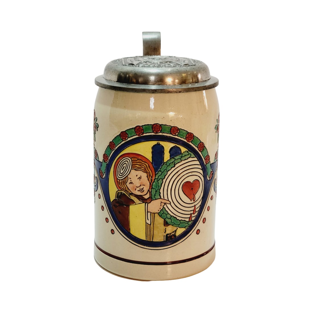 Merkelbach & Wick Beer Stein, Target Girl (1 of 9)