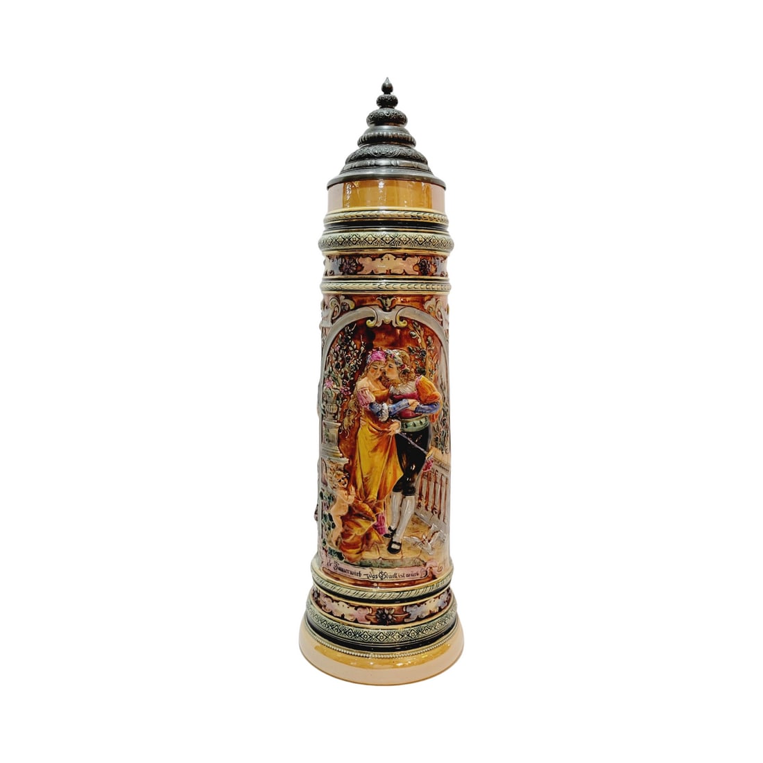 S. P. Gerz #866 Beer Stein, Lovers (1 of 10)