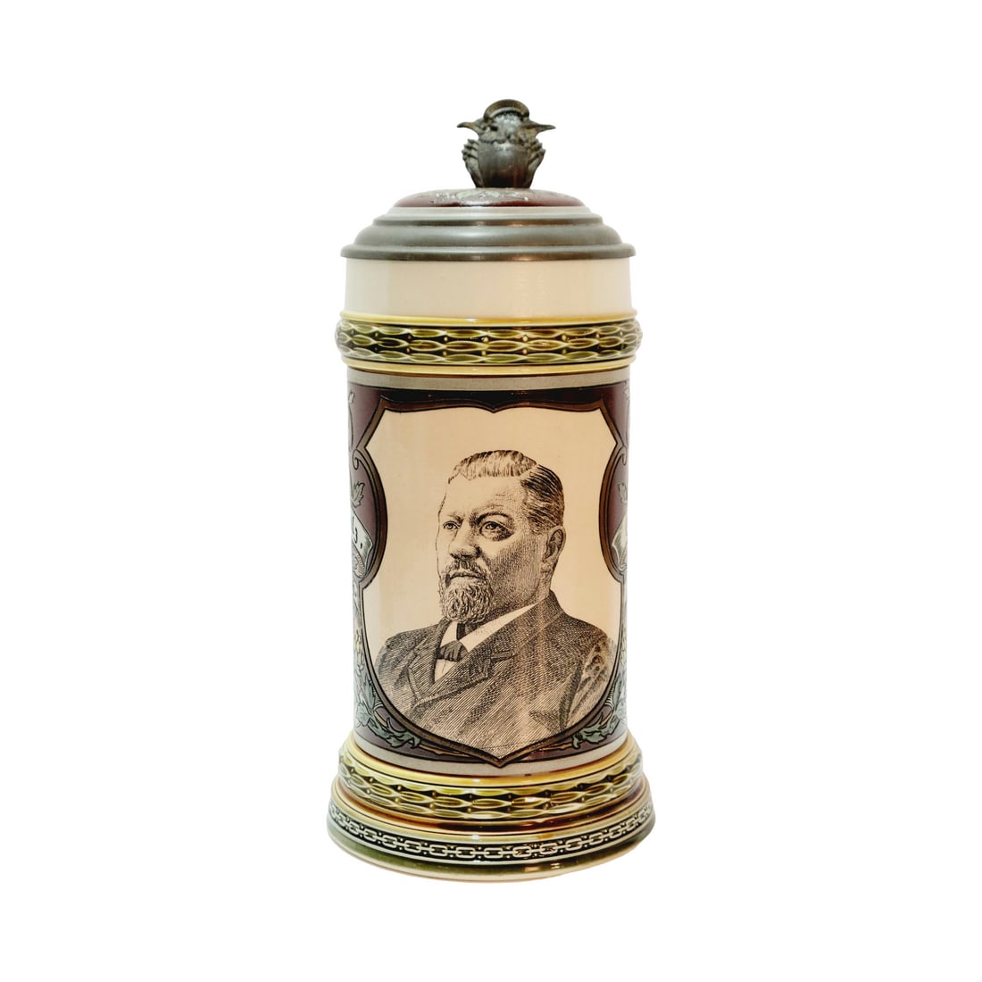 Mettlach #1997 Beer Stein, George Ehrett Brewery (1 of 11)