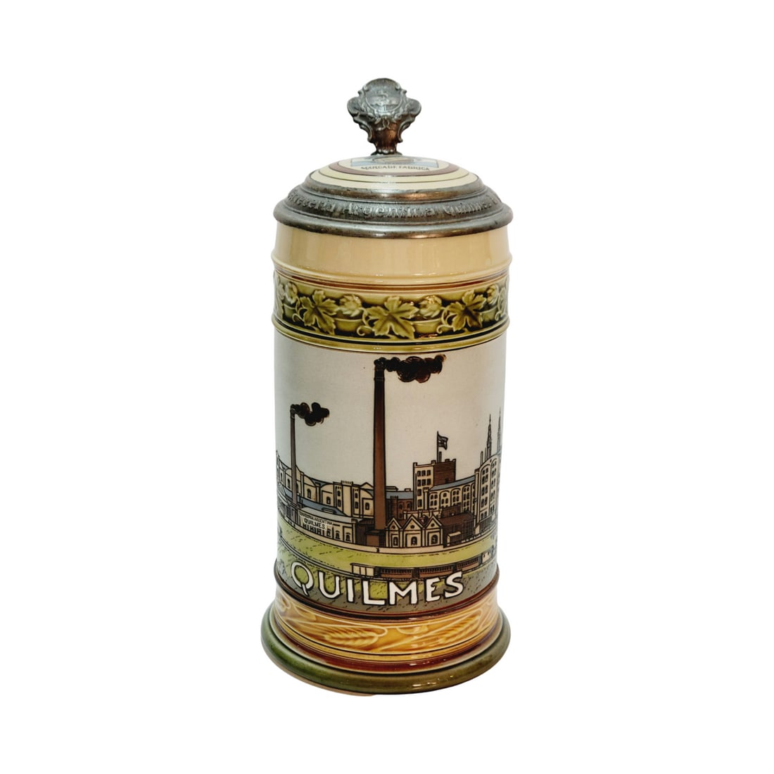Mettlach #2900 Beer Stein Quilmes Brewery (1 of 11)