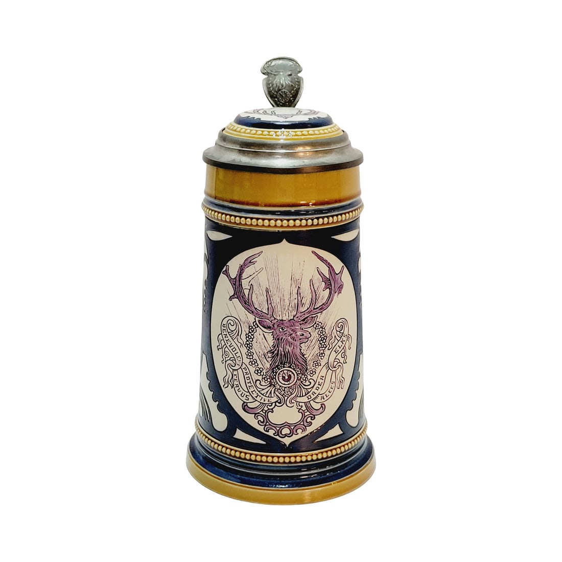 Mettlach #2936 Beer Stein, B.P.O.E. Elk (1 of 9)