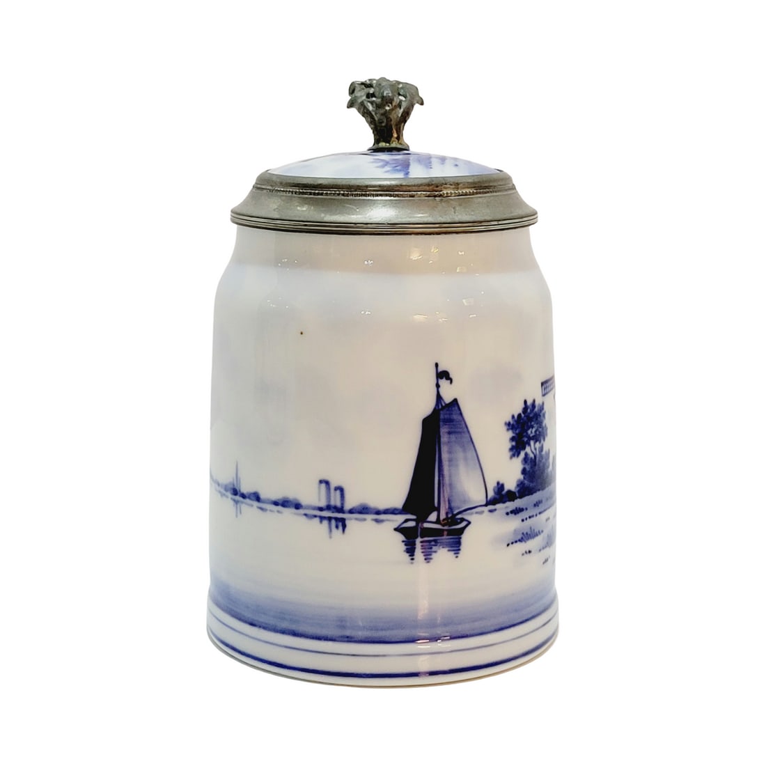 Swaine & Co. Delft Beer Stein, Dutch Scene (1 of 10)