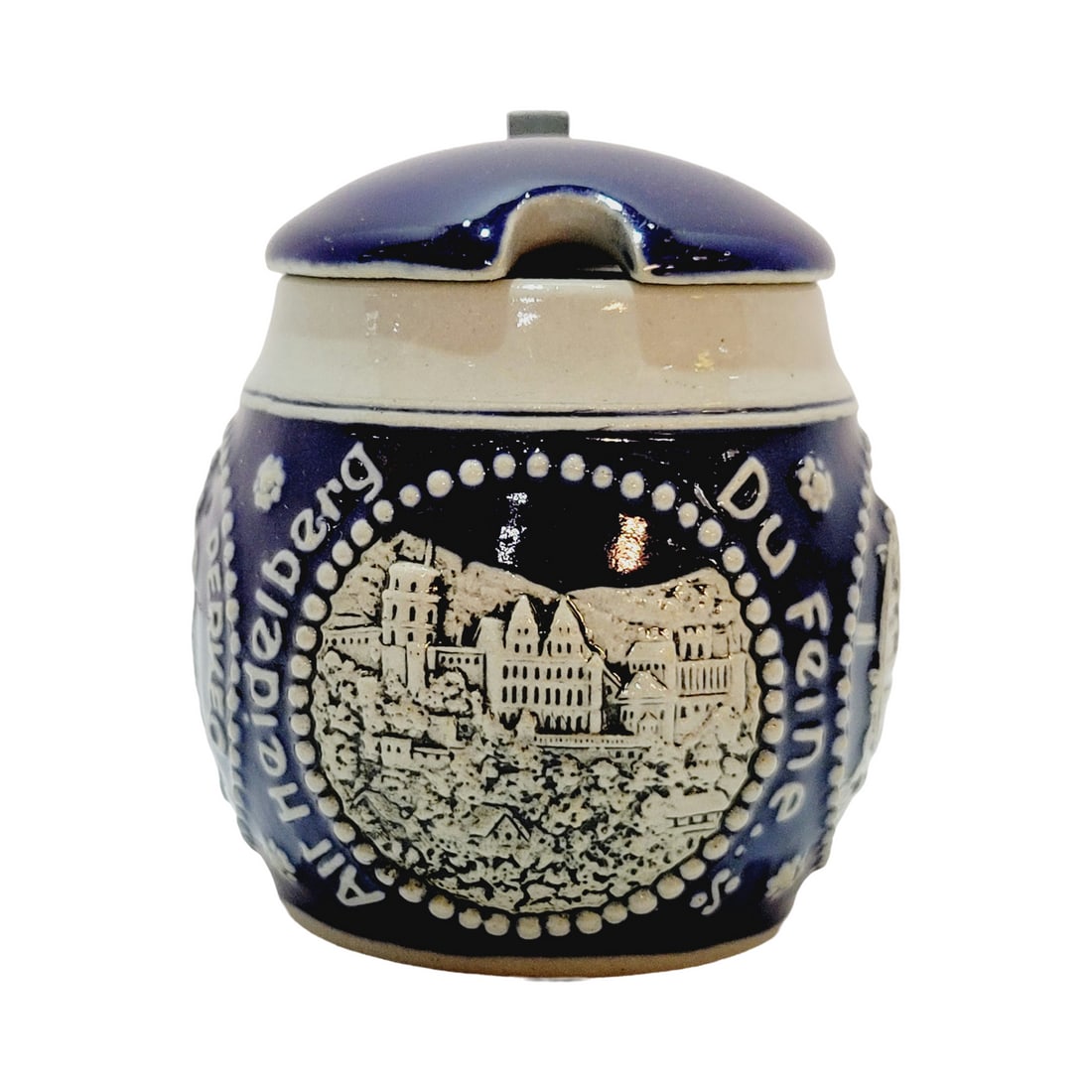 Wekara #5375 Miniature Mustard Stein, Heidelberg (1 of 7)